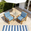 Ensemble de chaise club d'extérieur-373198204