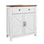 Armoire de rangement Farmhouse avec tiroir et tablette réglable