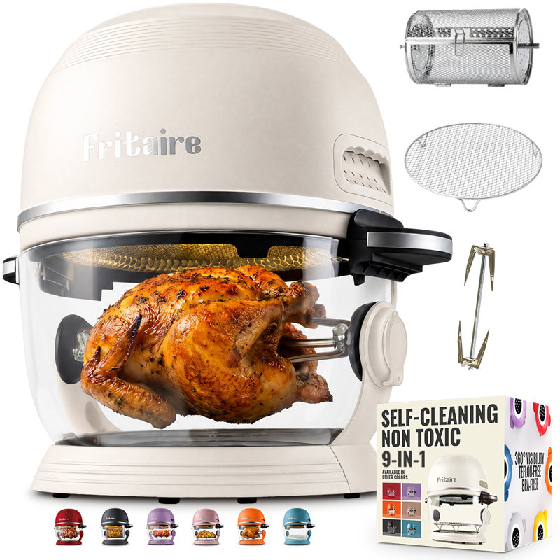 Non-Toxic Air Fryer, Lily White