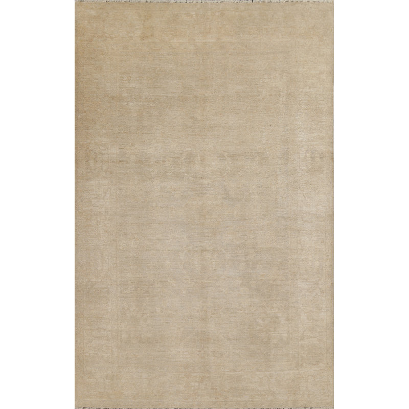 Tapis unique beige / ivoire Oushak