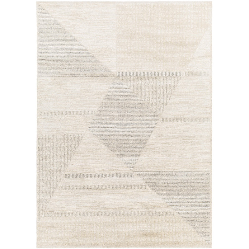 Geometric Indoor Rug, Rectangle 5'3" x 7'3"