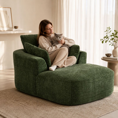 Upholstered Chaise Lounge