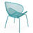 Andrighetti Outdoor Metal Mesh Shell Chairs-615870366