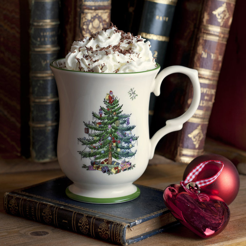 Spode Christmas Tree Serve Romantic Coffee Mug