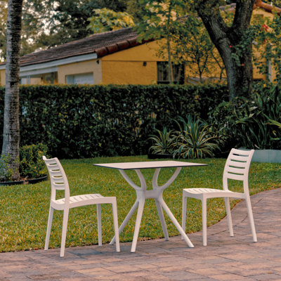Anupama 2 - Person Patio Dining Set Square Table