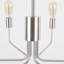 Plafonnier suspendu 6 lumières 29,5 po-364084065