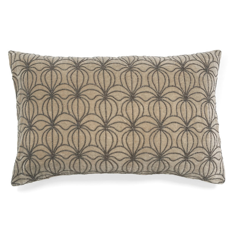 Coussin décoratif en velours Cordoba