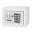 Digital Security Safe Box for Valuables - Compact Steel Lock Box with Electronic Keypad 