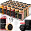 Square Spice Jars with Bamboo Wooden Lid (Pack of 24)