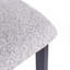 Tabourets ronds élégants de 26,5 po avec dossier bas - siège rembourré confortable et structure en métal noir pour la cuisine et la salle à manger-607516782-607516780