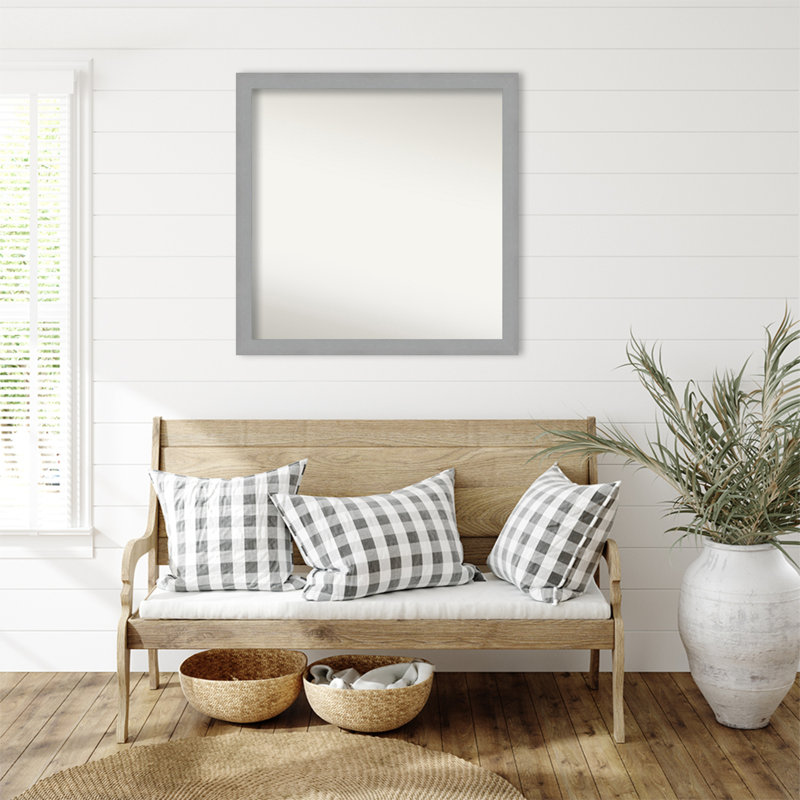Miroir mural Mareda, 35,5 po x 35,5 po