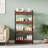 4-Tier Retail Display Rack with Hooks