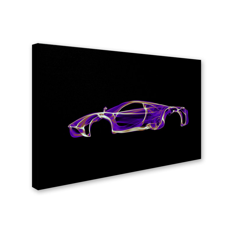 Magar Magar, "Pagani Huayra", impression sur toile tendue, H 12 po x l 19 po