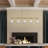 5-Light Gold Kitchen Island Linear Pendant