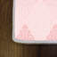 Tapis rose en polyester tissé à la main Cioffi-567870341