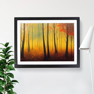 Enviable Autumn Forest - Single Picture Frame Print