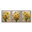 Étude florale CL - ensemble de 3 estampes giclées encadrées - prêt à-859331460-859331459