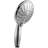 Full/Standard and Massage/Jet Dual Shower Head 1.8 GPM with Self-Cleaning