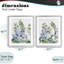 «Spring Watercolors», ensemble de 2 reproductions encadrées sous verre, par Kim Allen-1258761246-1258761243
