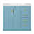 Bleu clair / or est en rupture de stock