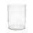 Cole and Grey Glass Wide Clear Decorative Vase-233170431