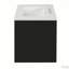 Armoire de salle de bain murale moderne avec lavabo en céramique, tiroirs à fermeture en douceur et porte pour un rangement et un style améliorés-242525077
