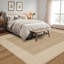 Tapis de couloir moderne à bord antidérapant Border Runner-128237043