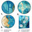 - Art mural abstrait en métal-99557251
