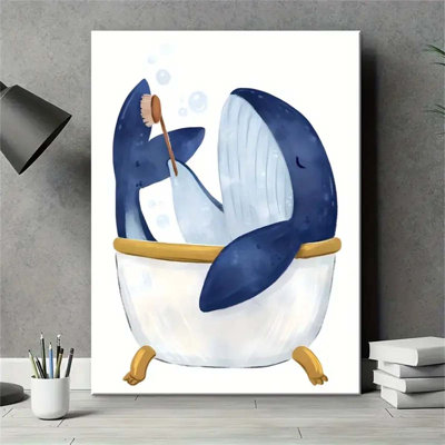 1 Piece Wrapped Canvas Wall Art