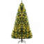 Sapin de Noël artificiel 7,5 pi avec branches réalistes, 500 lumières DEL blanc chaud et 1346 pointes