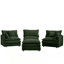 Canapé modulaire modulaire avec repose-pieds mobile-428407614-428401396