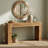 63-Inch Solid Wood Console Table-1892562598
