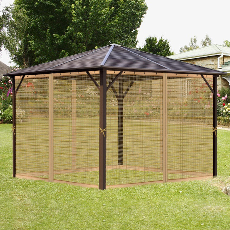 Moustiquaire de remplacement pour abri de jardin, H 78,00 po x l 120,00 po x P 120,00 po