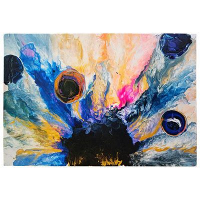 Volcano Abstract Painting | Acrylic On Canvas | Sakshi Agarwal