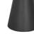 Carnisha 24 Inch Round Black Pedestal End Table
