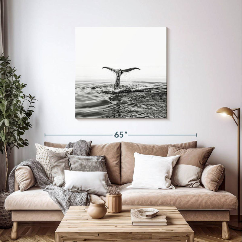 Crowle Whale Tale, 39" H x 39" W