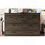 Armoire lit escamotable Murphy avec station de charge Lit plateforme multifonctionnel pliable avec 1 grand tiroir de rangement pour chambre d'amis Petite chambre-2133381798-2133381817