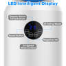 Bladeless Tower Fan With Remote - 24 Speeds, 12H Timer, 60° Oscillation, Quiet For Bedroom