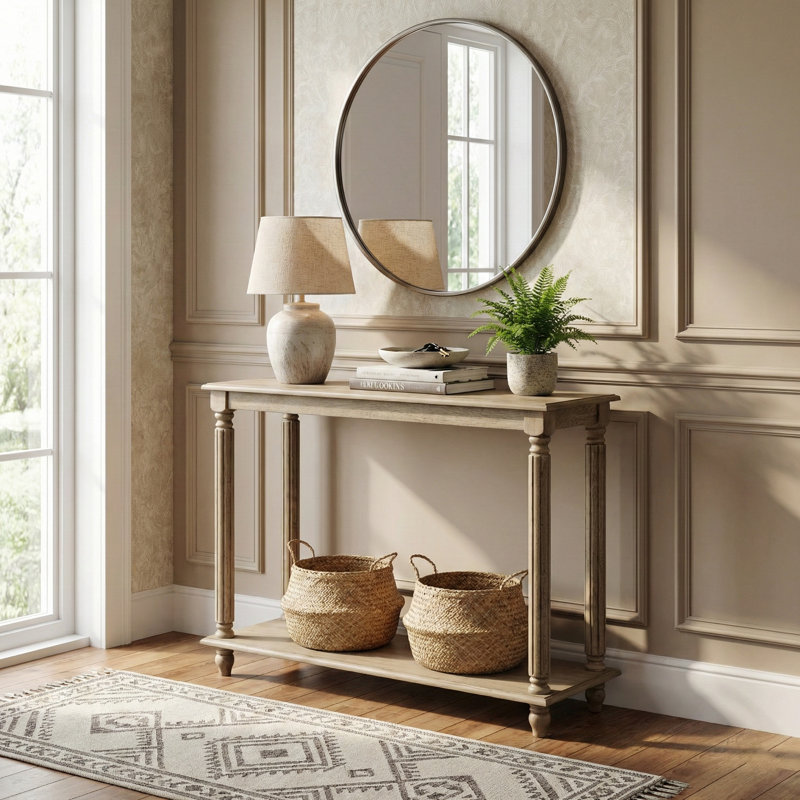 Console Cason Farmhouse, Brun