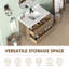 Meuble-lavabo flottant mural 36 po avec lavabo simple Melihcan