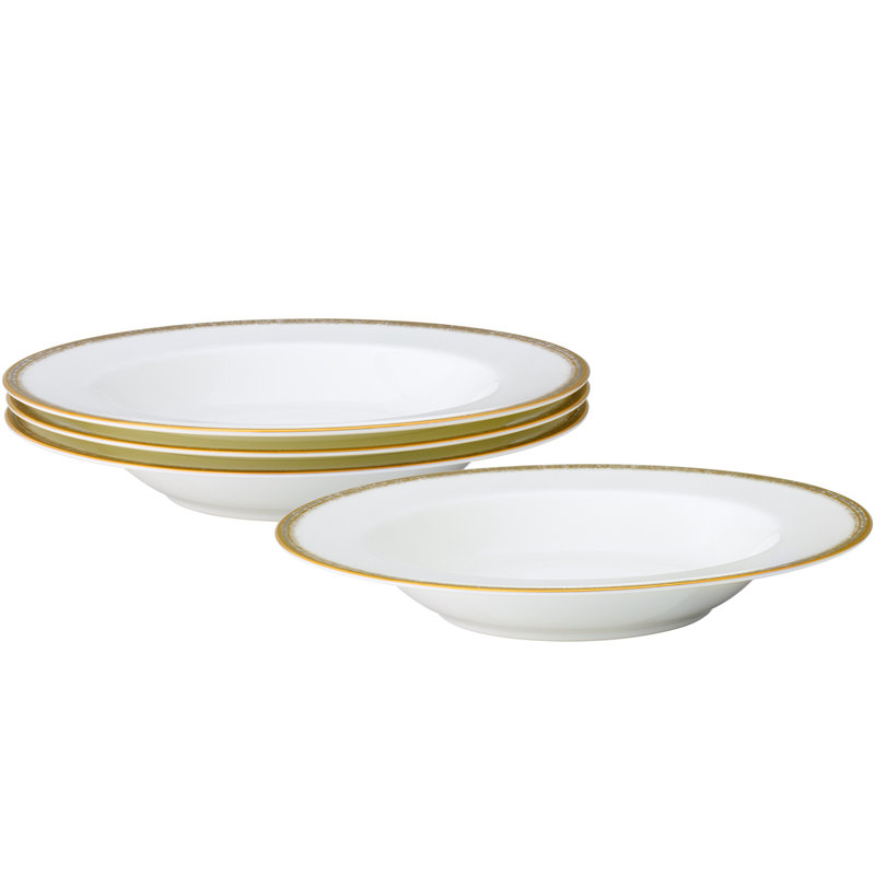 Noritake Haku Set Of 4 Soup Bowls, 8-1/2", 12 Oz.