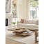 Sunset Key Pedestal Coffee Table with Storage
