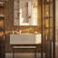 Miroir d'appoint pour salle de bain