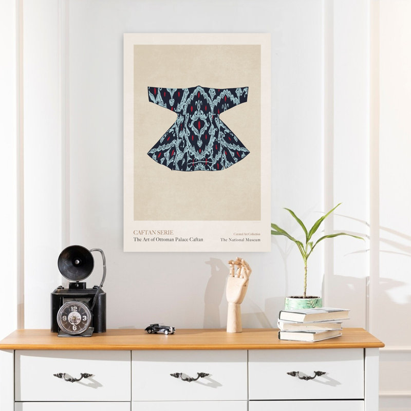 Ornate Ottoman Caftan by Emel Tunaboylu - Wrapped Canvas Print, 60.96 cm H x 40.64 cm W
