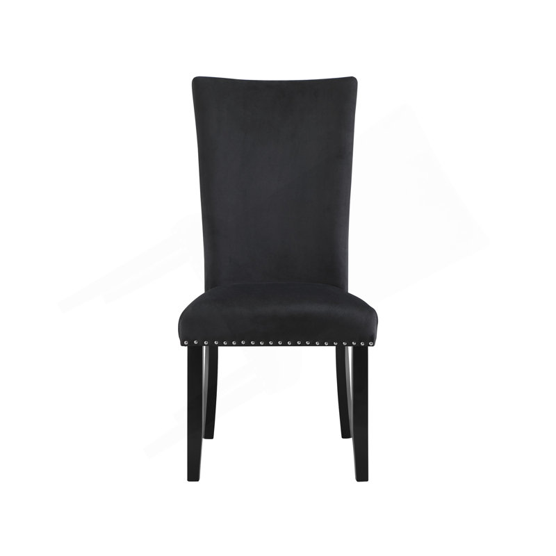 CHAISES NOIR JHOANNA (ENSEMBLE DE 2)