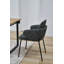 Chaise de salle à manger rembourrée en polyester Beachley-1477947012