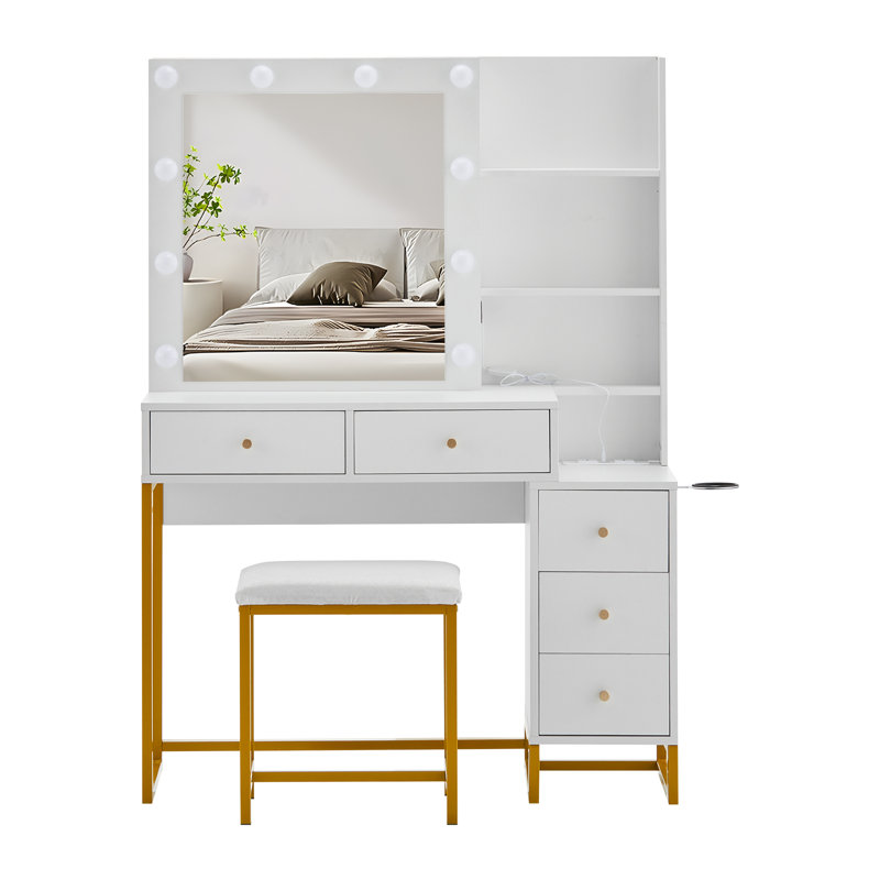 Dressing Table with Mirror