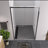 44 - 48"X76" Hardware Sliding Glass Shower Enclosure, Double Bathroom Door With 1/4"  6Mm  Clear Tempered Glass, Fashionable And Safe, Step By Setup-127308290