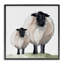 Portrait de mouton et d'agneau, estampe numérique, design par Michele Norman-754358776-754358782