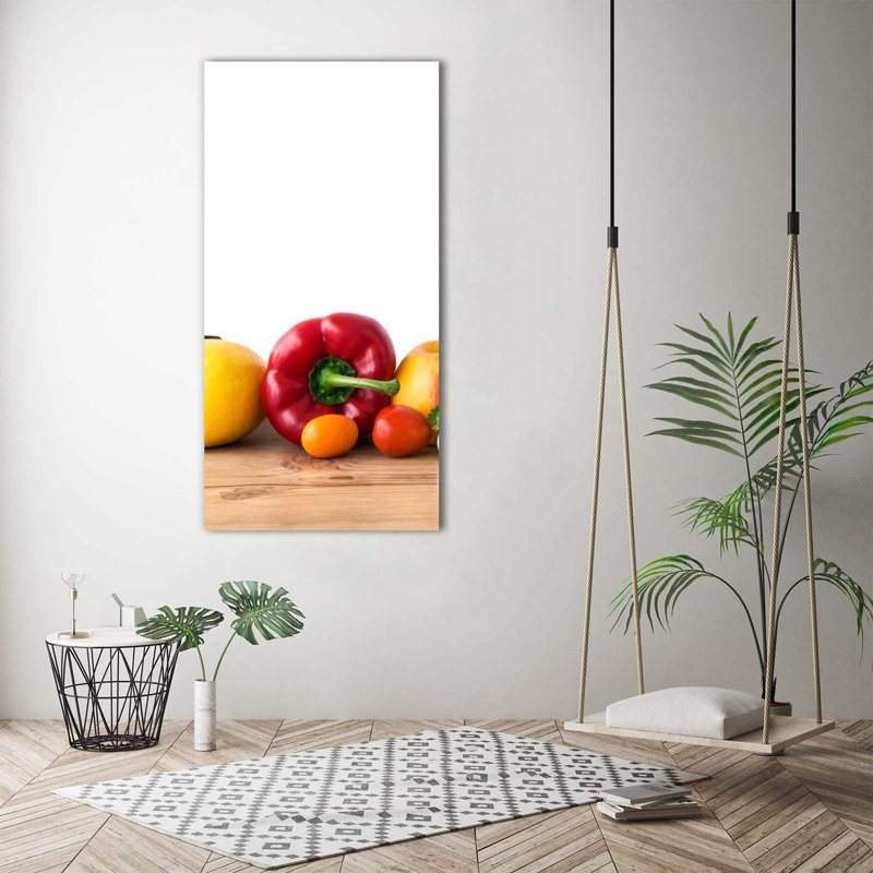 Fruits And Vegetables - Wrapped Canvas Print, 140cm H x 70cm W